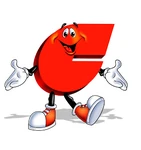 Mr. C, the mascot of Commerce Bancorp