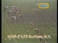 Top of the Hour ID during Bills-49ers game (12-21-1980)