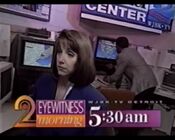 WJBK TV2 Eyewitness Morning 1995 ID