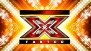 Alternative version of the logo with the word "Faktor"