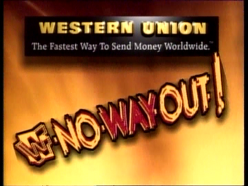 2468 - No Way Out Of Texas in your house logo wwf