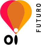 Logo for Oi Futuro, Oi's corporate social responsibility arm.