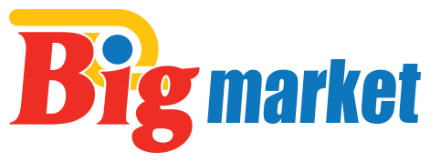 Бигмаркет. Big Market. Market logo PNG.