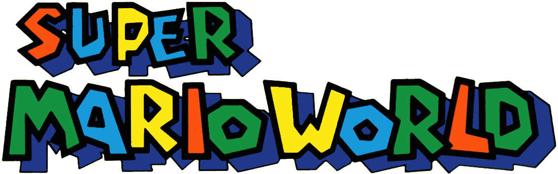 File:Super Mario World game logo.svg - Wikimedia Commons