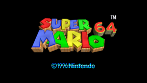 Title screen (widescreen)