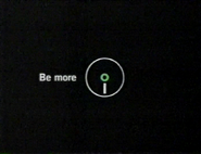 Green "Be More" plug (2006)