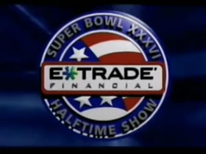 E-Trade Super Bowl XXXVI Halftime Show | Logopedia | Fandom