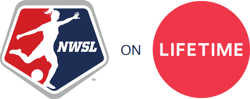 NWSL on Lifetime logo