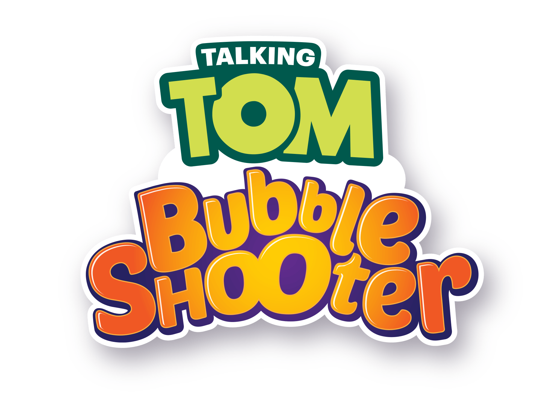 talking tom bubble shooter