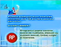 Classified program bumper