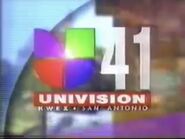 Kwex univision 41 evening opening 1996