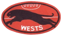 Wests Panthers football logo