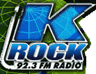 WXRK-FM's K-Rock 92.3 FM Logo From 1996