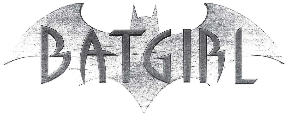Pink Batgirl Logo Template