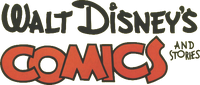 Variant of the previous logo with a larger-sized "Comics", used for issues #517 and 518.