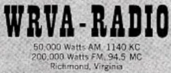WRVA Richmond 1962