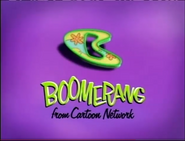 Boomerang logo in Scooby-Doo style.