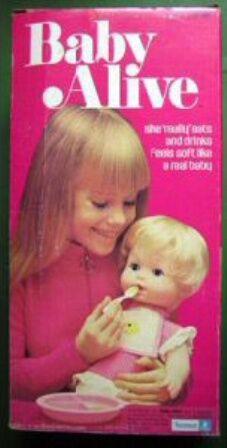 baby alive doll 1970s