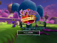 Spyro Hero's Tail Title