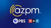 AZPM logo with the PBS and NPR logo