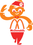 McDonald's second mascot Archy McDonald, first used around 1962