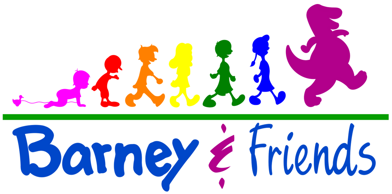 barney and friends logo