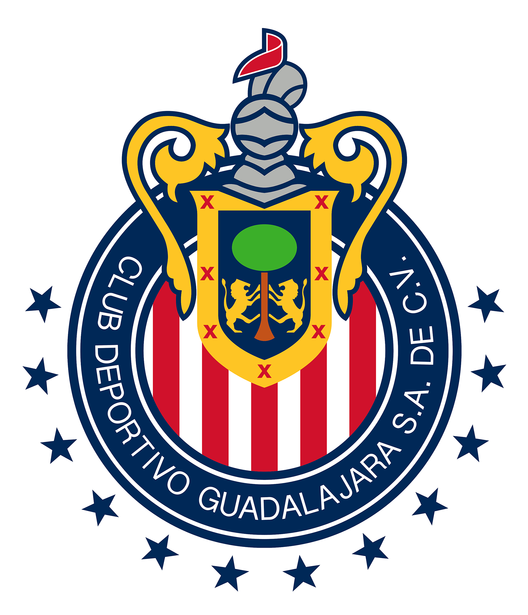 Total 59+ imagen club deportivo guadalajara chivas logo png