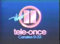 Station ID with WSUR-TV 9 (Ponce) and WNJX-TV 22 (Mayagüez).