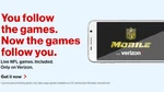 NFL Mobile/Verizon ad endcap