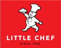 Little Chef logo and identity, by venturethree