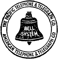 Pacific Telephone 1921