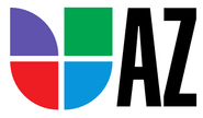 Shortned version of the Univision Arizona logo used in the early 2010s after KTVW rebranded from "Univision 33" to "Univision Arizona".