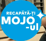 Logo with slogan "Recapătă-ți mojo-ul" (Romania, 2021–2022)
