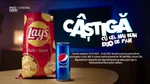 Ad endcap (February 2023, Romania, with Lay's)