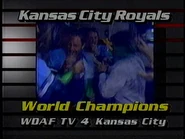 WDAF "Congrats to Royals" promo (1985)