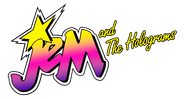 Non-stacked variant with "and The Holograms" byline (mainly used in the IDW comic series).