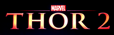 thor dark world movie logo