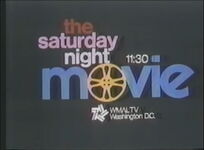 WMAL TV Saturday Night Movie ID 1971