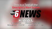 Emergency Alert System Test Screen.