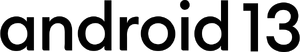 Android 13 (wordmark)