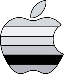 Apple Logo Sticker - Apple Logo Iphone - Discover & Share GIFs