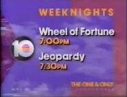 WPLG 10 promo Jeopardy It Must Be ABC 1992