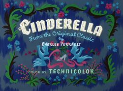 Cinderella Title Card 1950