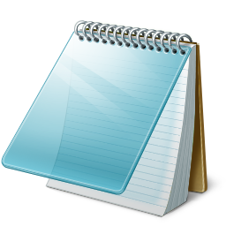 windows notepad icon