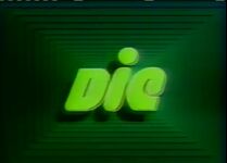 Rare variant of the logo where the blue vortex later fades to green. This is most likely due to quality issues, and often appeared on early episodes of "Inspector Gagdet".