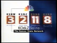 Station ID, including identifications for KSNW's four satellite stations (1996-2002)