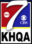 KHQA on-air ident. ABC and CBS bugs can be removed for corresponding broadcasts.