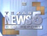 Texas News 5: The 6:00 Report open (1989–1991)