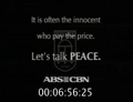 ABS CBN Peace Message 2000