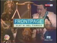 title card during the Impeachment Trial of Philippine President Joseph Ejercito Estrada